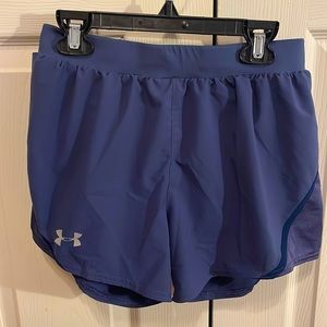 Womens Navy Blue Running Shorts